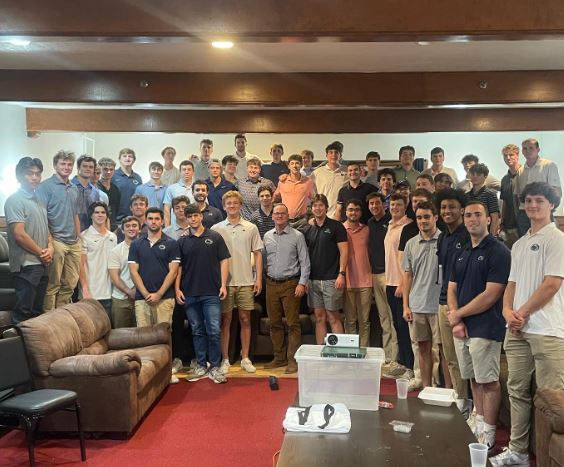 Zeta Zeta Undergraduates Host Lambda Chi Alpha CEO